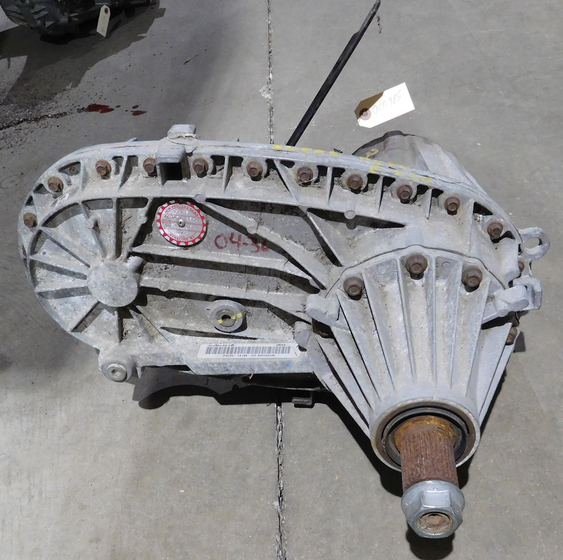 NV271 F Transfer Case Manual