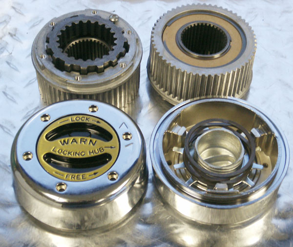 Dana 60 Warn Premium 35 Spline Hubs-Broncograveyard.com