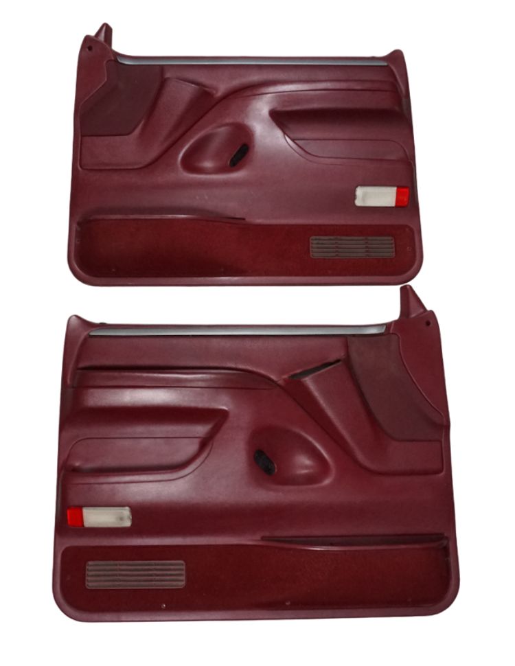 Ford Bronco F Series Oem Door Panels Ruby Red Xlt