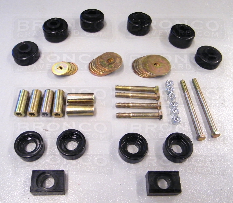 Body Mount Bushings, Extended