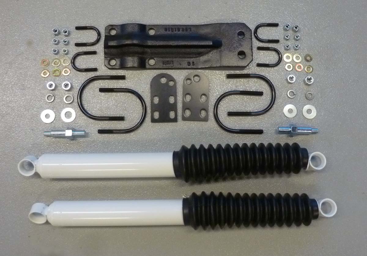 Dual Steering Stabilizers & Boots 8697