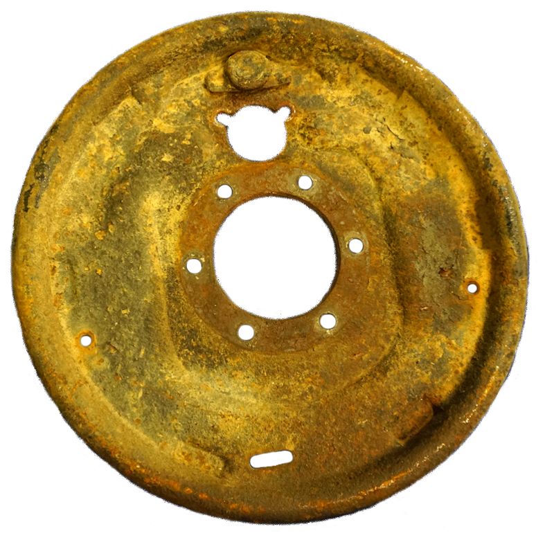 6675 Front Drum Brake Backing Plate