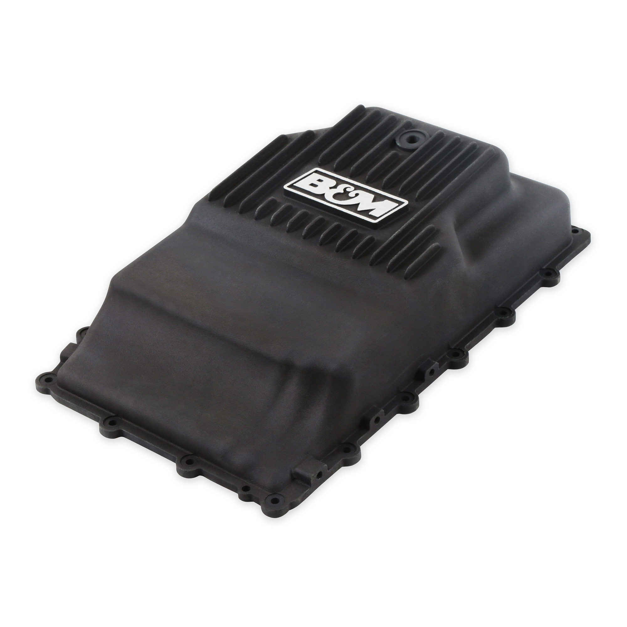 B&M HI-TEK TRANSMISSION PAN - FORD 10R80 - BLACK-Broncograveyard.com