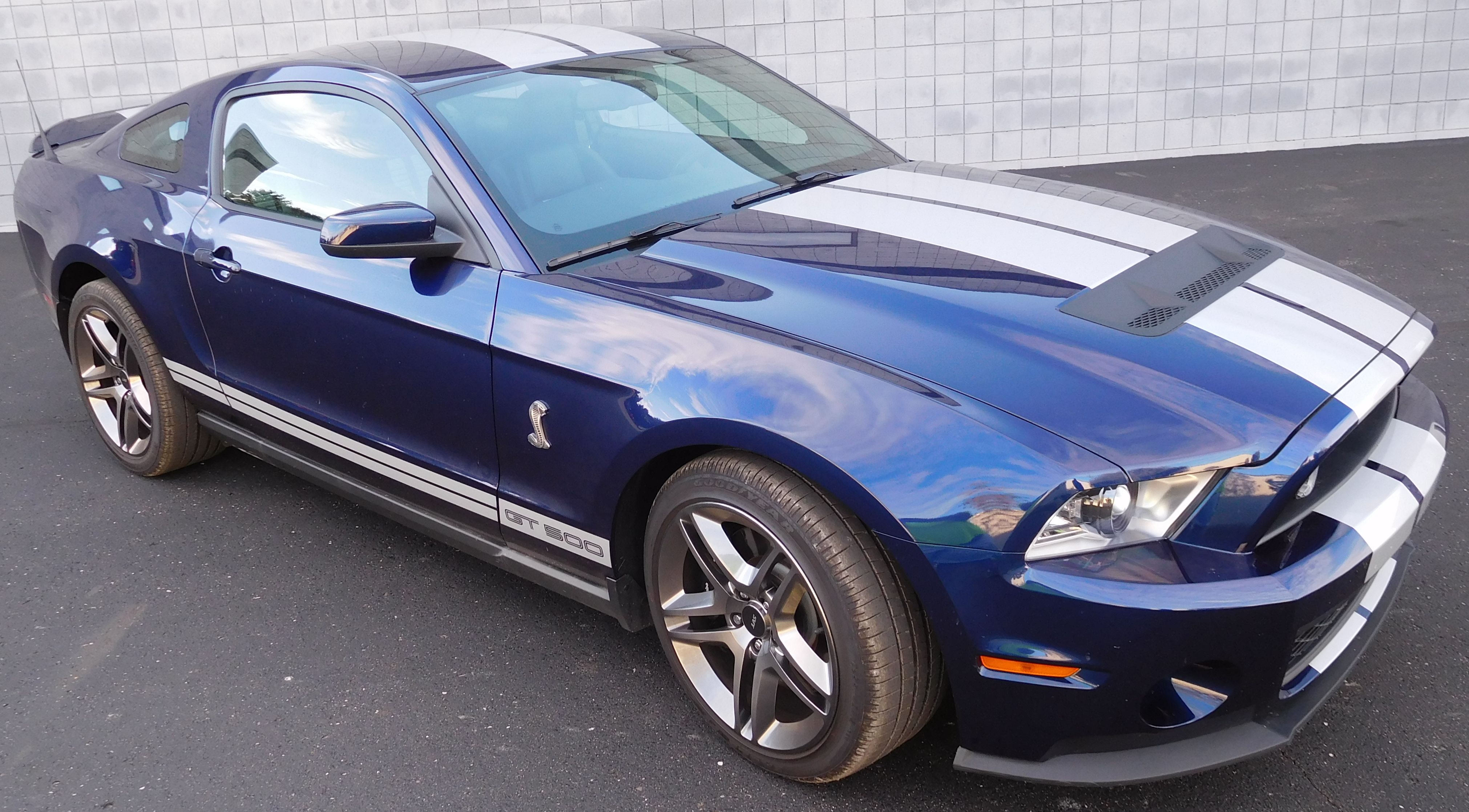 2011 Mustang Cobra GT500 Blue/White for sale ...