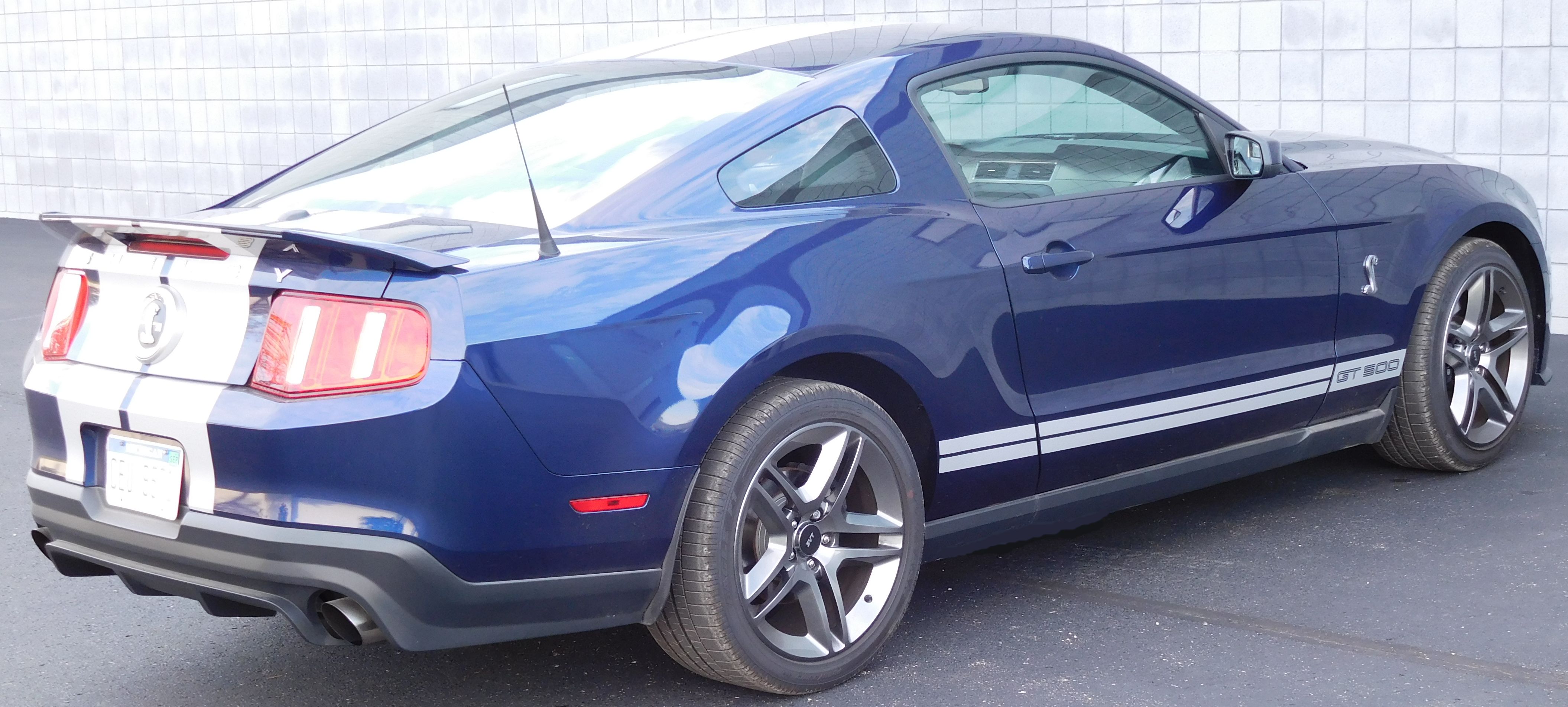 2011 Mustang Cobra GT500 Blue/White for sale ...