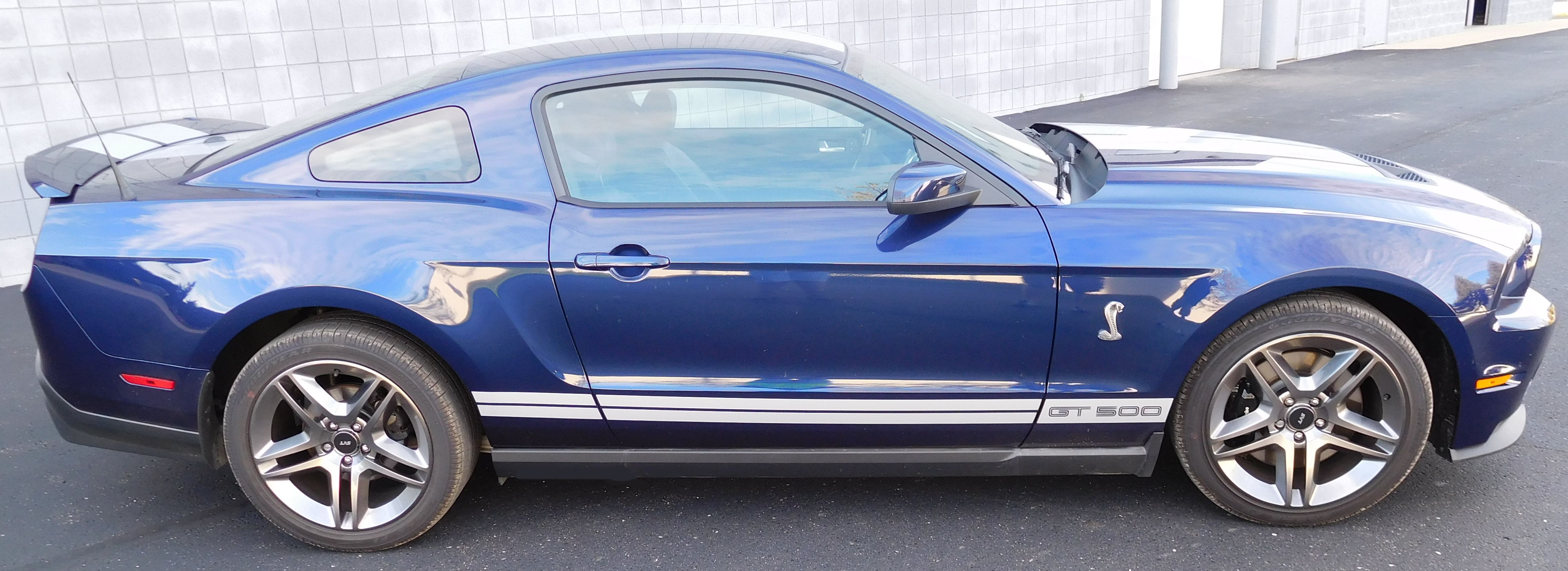 2011 Mustang Cobra GT500 Blue/White for sale ...