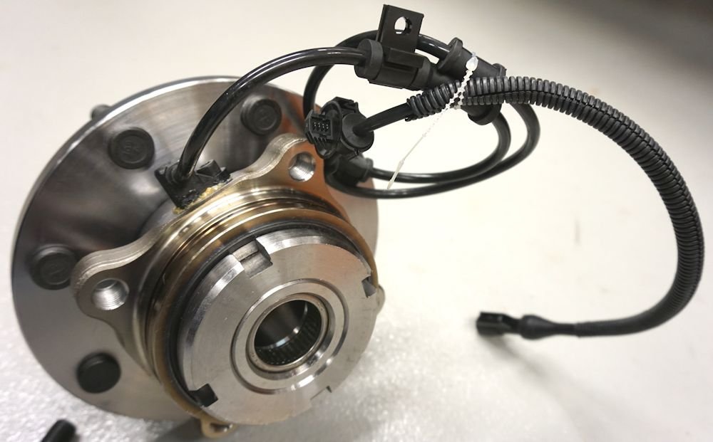 TIMKEN Front Wheel Bearing & Hub Assembly For Ford F-150 2015-2017 4WD – HA590594, 6 Lug, Includes ABS Sensor