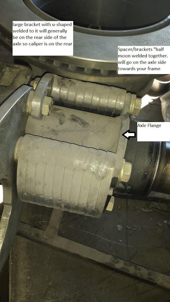 8096 10.25 Ford Rear Disc Brake