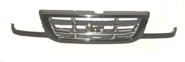 01-03 Grille W/Chrome & Dark Gray Bars