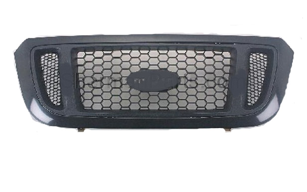 04-05 Grille Black W/Argent Mesh