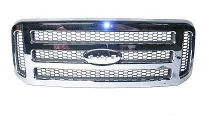 05-07 Grille Chrome & Gray