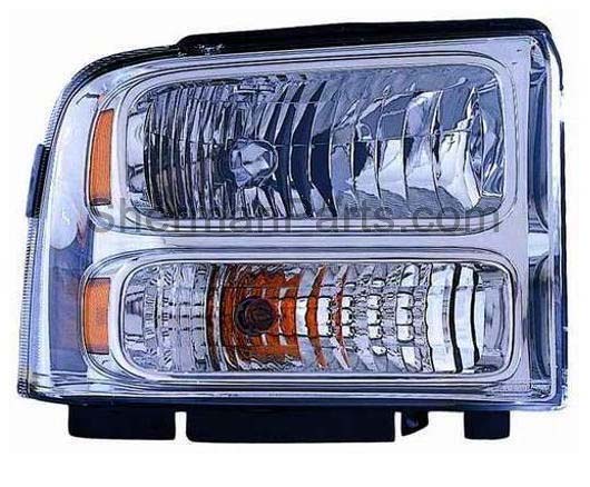 2005-2007 Ford Super Duty Head Lamp Lense  RH