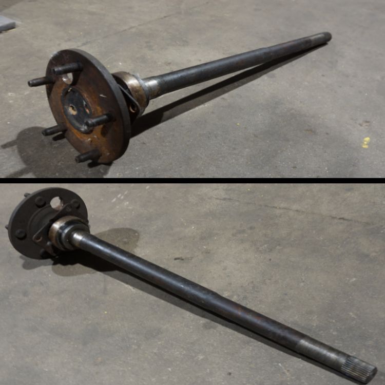 1976-1977 Big Bearing Rear Axle Shafts