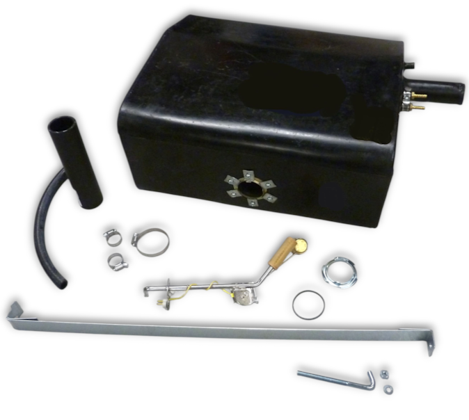 1971-1976 Ford Bronco Gas Tank Rear Kit (Plastic Reproduction)
