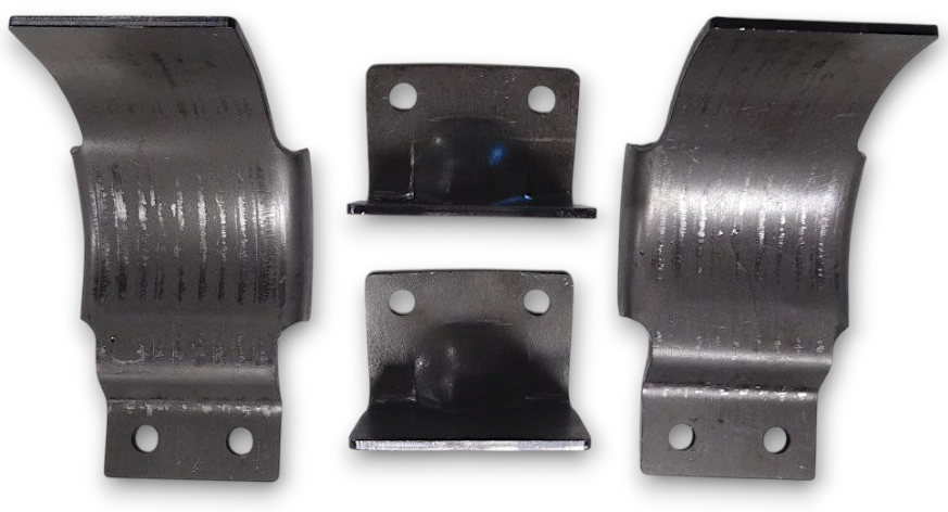 Tank Brackets, Rear Tank 1966-76 OEM Style