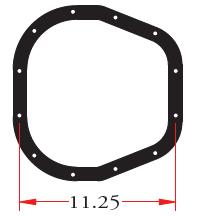 Ford 10.25 & 10.5 Differential Cover Gasket