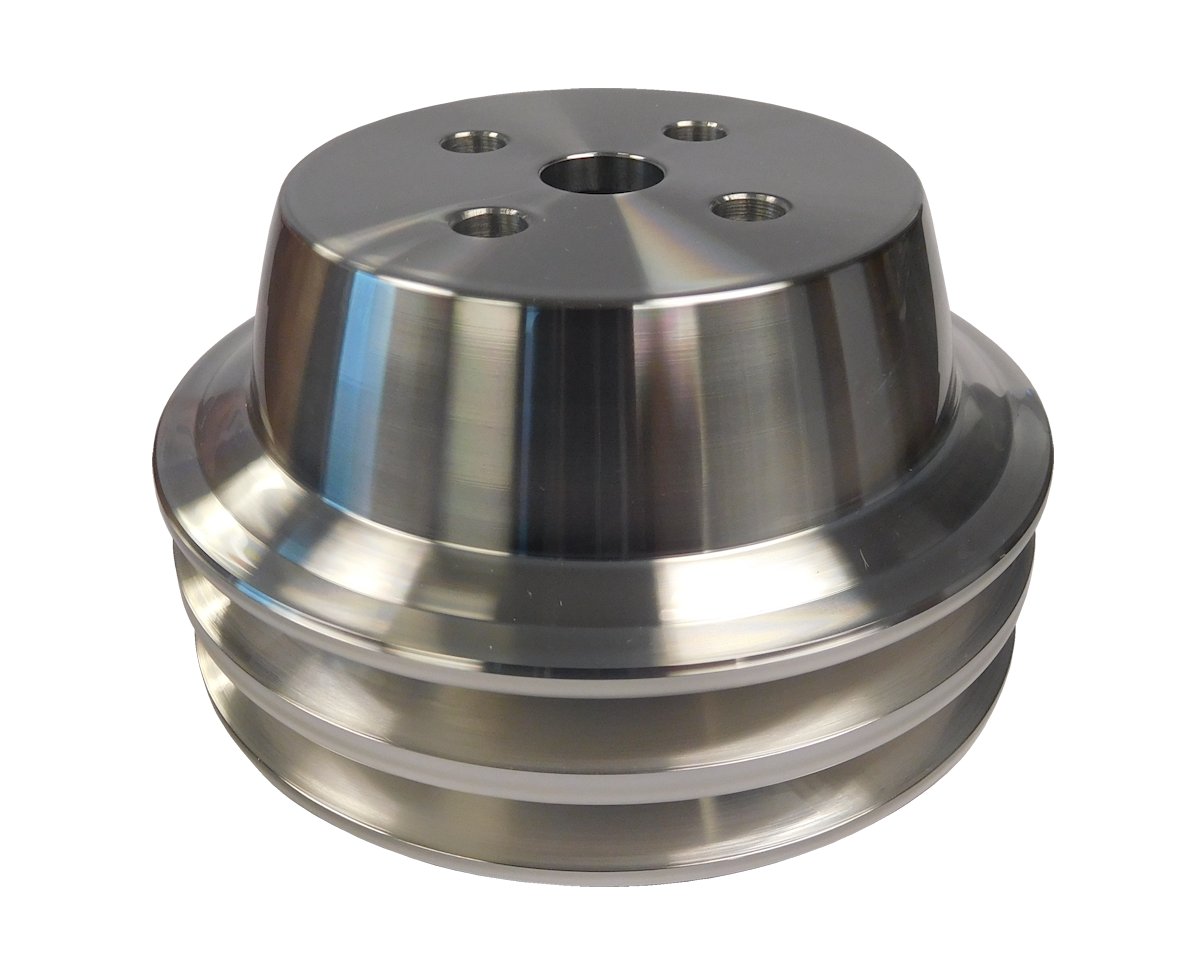 Polished Aluminum Waterpump Pulley