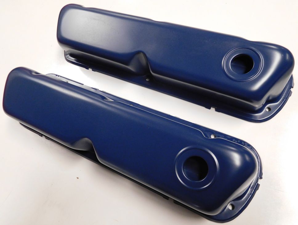 1966-1982 Ford Bronco and F-Series Truck Blue Valve Covers