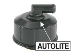 Black Autolite Valve Cover Breather Twist-On