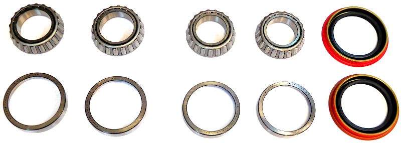 D44 Inner & Outer Timken Wheel Bearings, Races & Seals