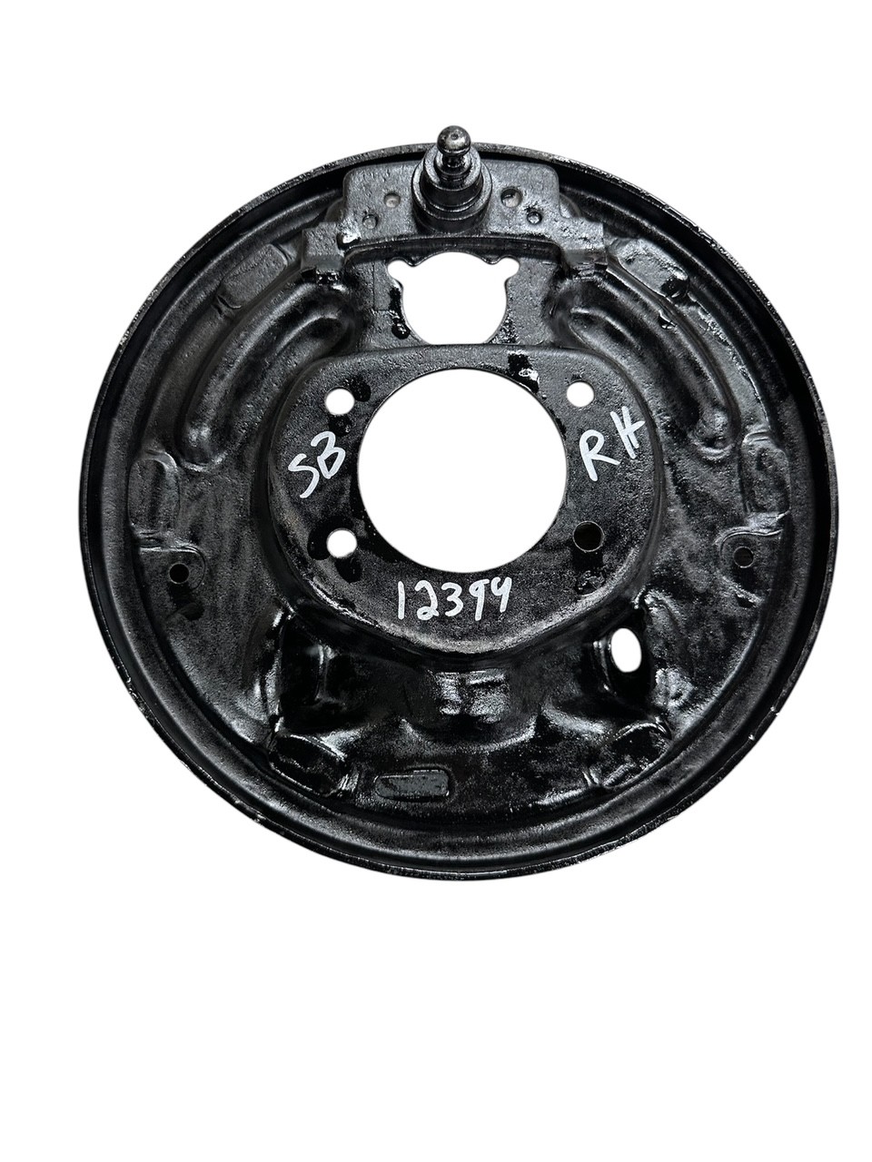 Backing Plate, Right 1966 - 75 Small Bearing