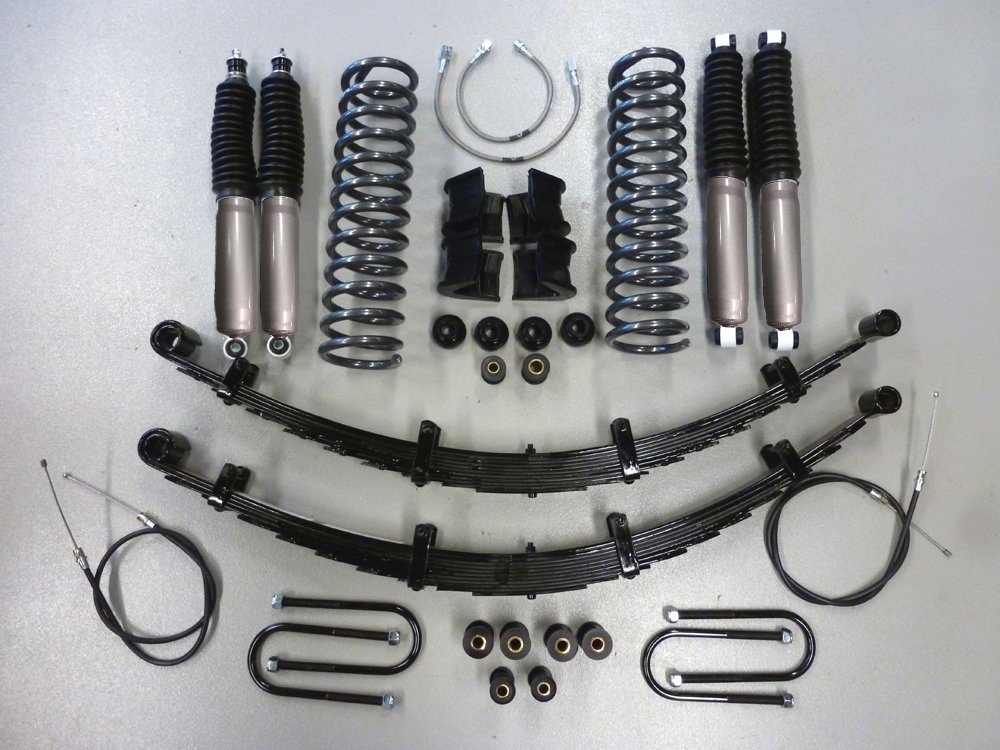 2.5 Superflex Deluxe Lift Kit System, 1976-77