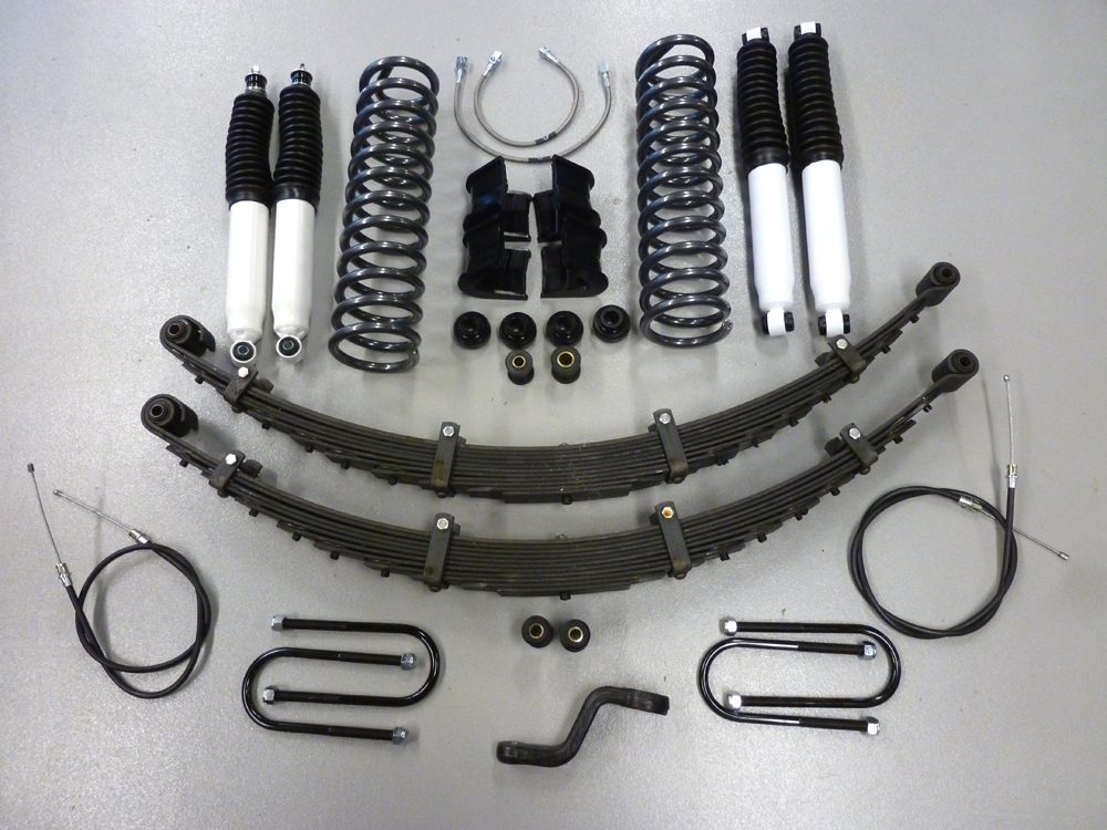 3.5 Long Travel Deluxe Lift Kit System, 1976-77