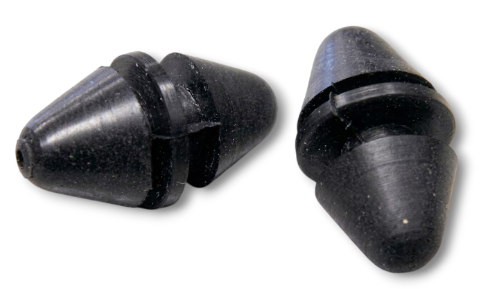 1977 Ford Bronco Gas Door Bumpers, Pair