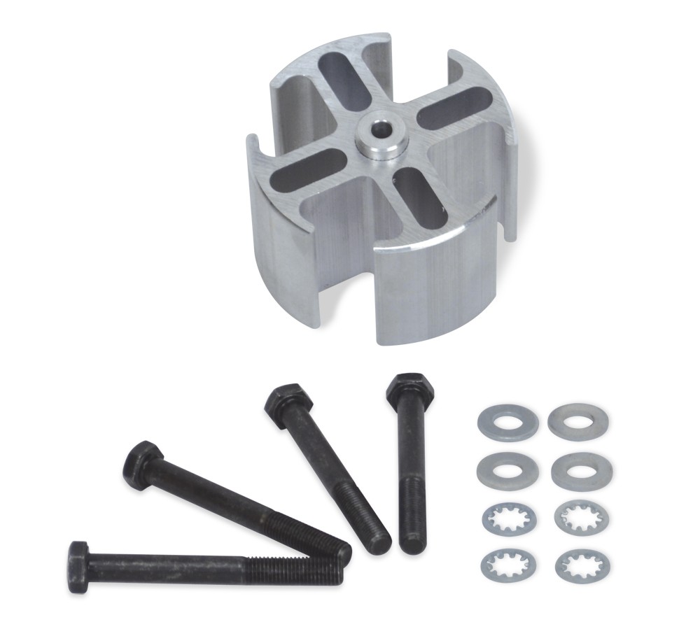 Mill Finish 2 Fan Spacer Kit