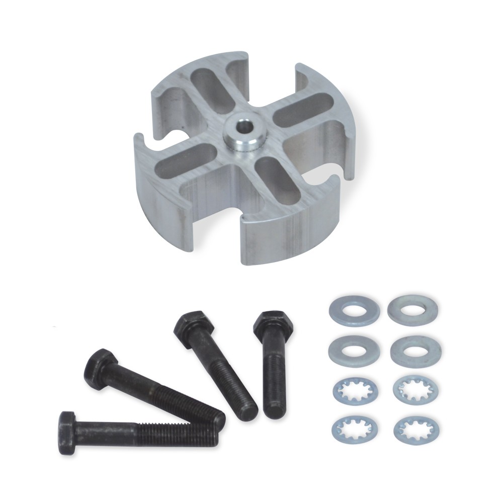 Mill Finish 1 Inch Fan Spacer Kit