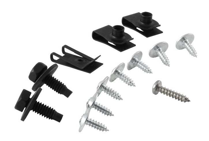 1966-77 Ford Bronco  Metal Dash Panel Hardware Kit