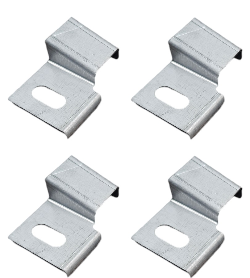 80-91 Hardtop Interior Trim Mounting Brackets, Right, Set of 4