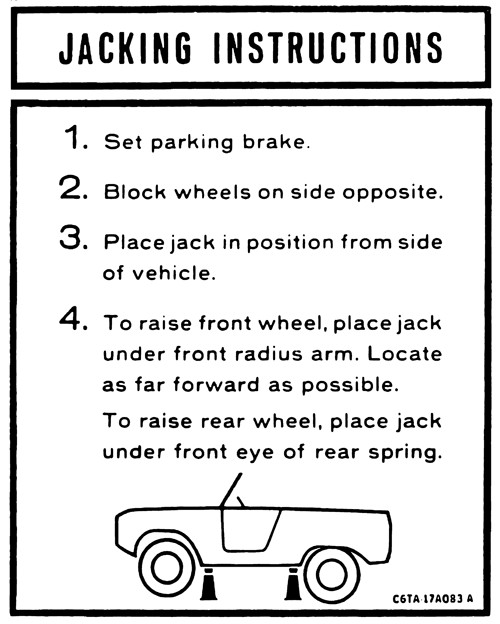 1966-67 Jack Instructions Decal