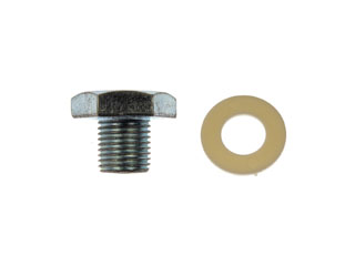 Oil Pan Drain Plug With Gasket