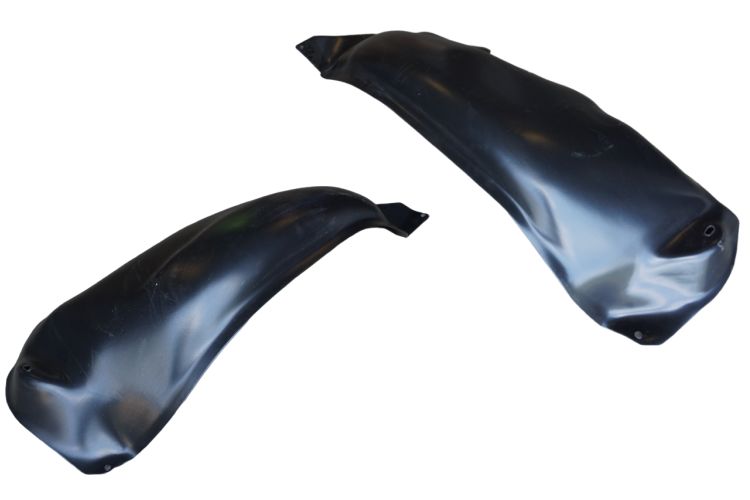 78-79 Bronco & 73-79 Ford Truck Inner Left/Right Fender Plastic Shields  Pair