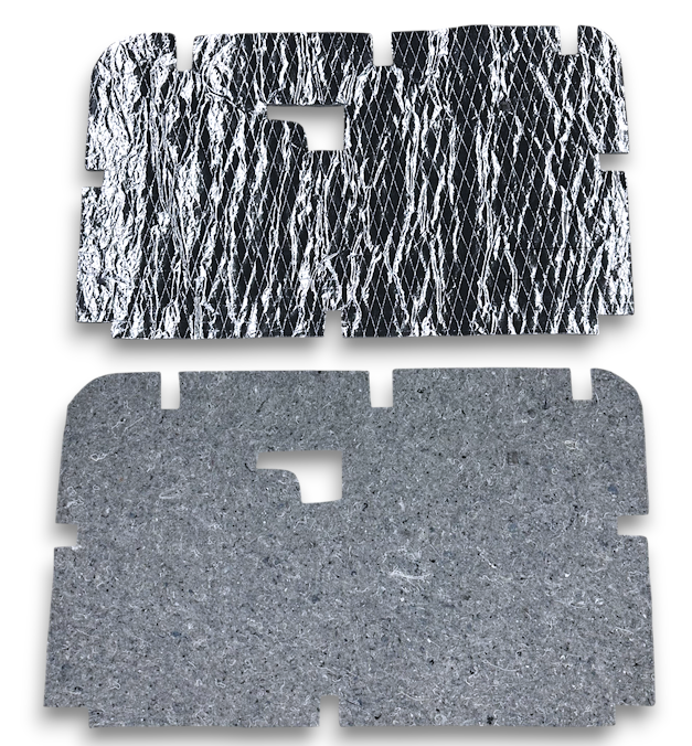 1973-1979 Ford Truck & 78-79 Bronco Door Insulation Panels - PAIR