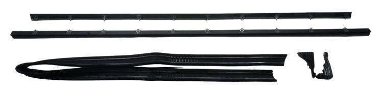 78-79 Ford Bronco Complete Tailgate Window Weatherstrip Kit