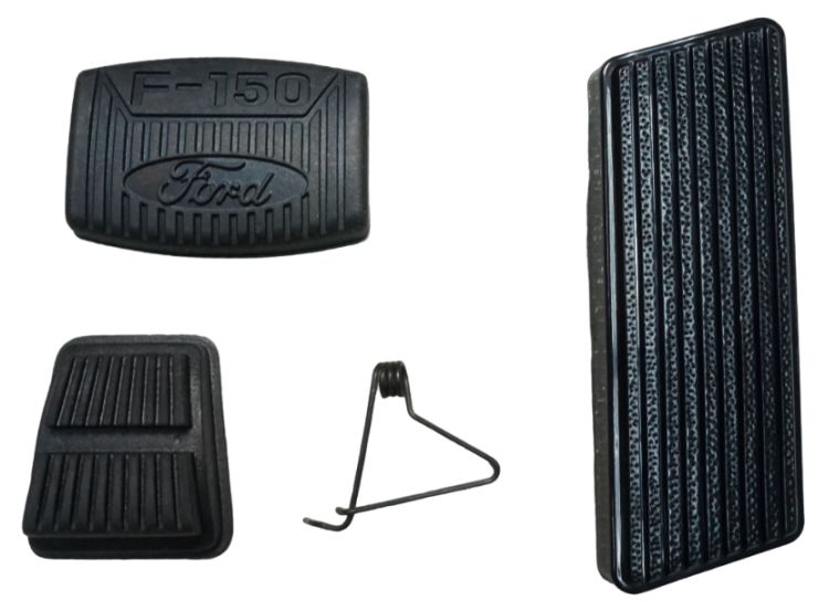 1973-1979 Ford F150 F Series Truck Pedal Cover Kit AutoTrans/ Power Brakes