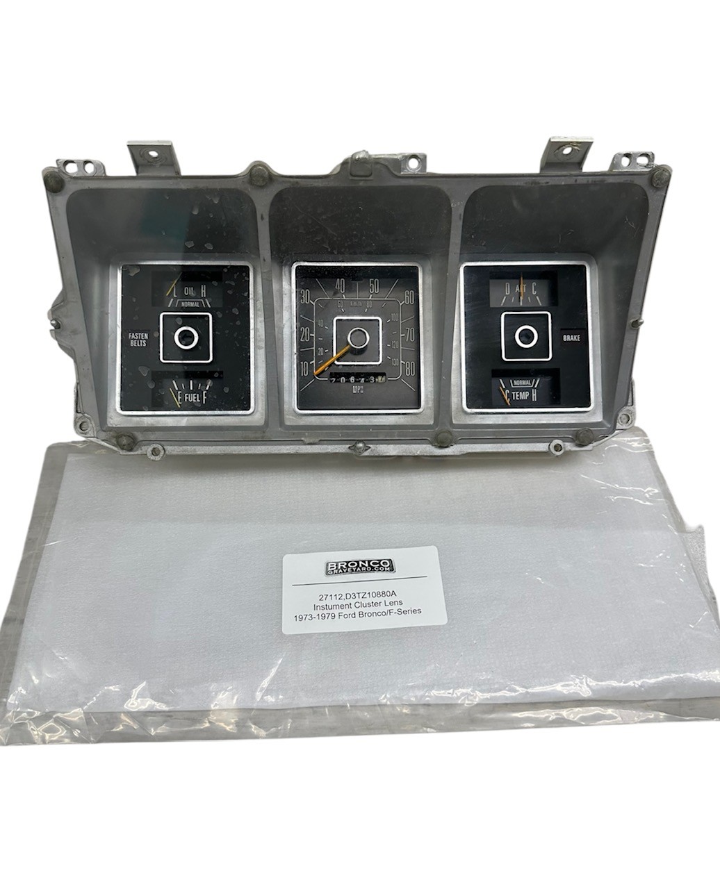 1978-1979 Ford F-Series 78-79 Bronco Truck Used Guages, Set of 5