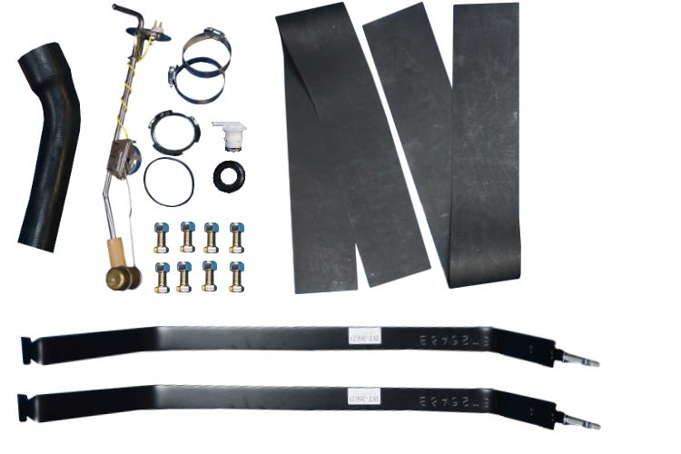 1980-1984 Ford Bronco 33 Gallon Steel or Plastic Gas Tank Install Kit