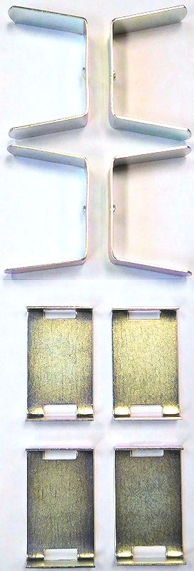 Rear Spring Bend Clips, 3 Spring Set of 4-Broncograveyard.com