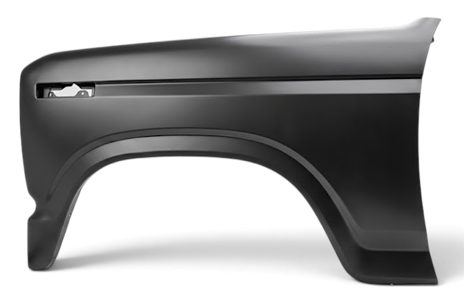80-86 Ford Bronco Left Fender, Aftermarket Part