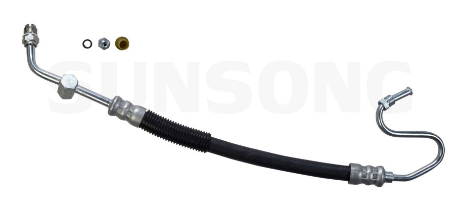 1994 5.0,5.8L Auto 1995-96 All Power Steering Hose  w/ Switch Port