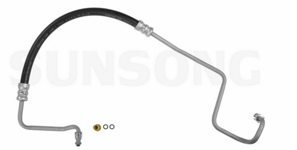 1977 351M,400 2WD Power Steering Pump Hose Pressure