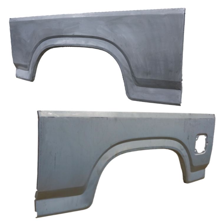 1980-86 Ford Bronco Driver & Pass Rear Wheel Arch  With Door Lip