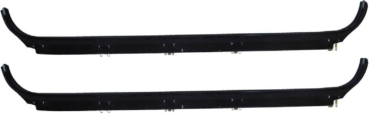 1987-1997 Ford F-Series Rear Door Crew Cab Inner Window Weatherstrips