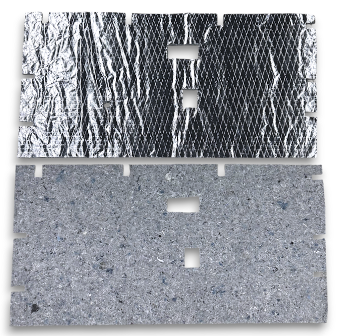 1980-1986 Ford Bronco & F-Series Truck Door Insulation Panels - PAIR
