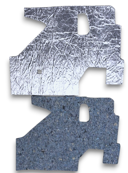 1992-1997 Ford Bronco & F-Series Truck Door Insulation Panels, (Pair) XL/XLT Trim