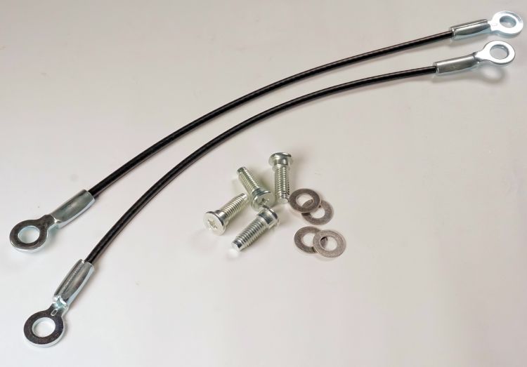 1978-1996 Ford Bronco Tailgate Check Cable Kit, Bronco