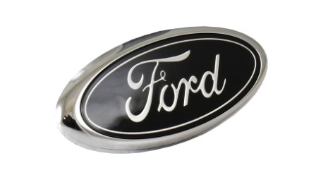 1992-1996 Ford Bronco & F-Series Truck FORD Grill  Oval Emblem Black